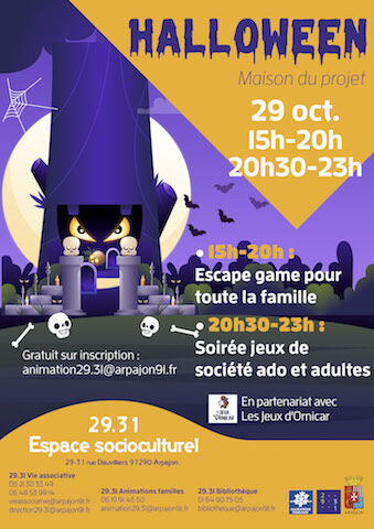 Le F Te Halloween Ville D Arpajon